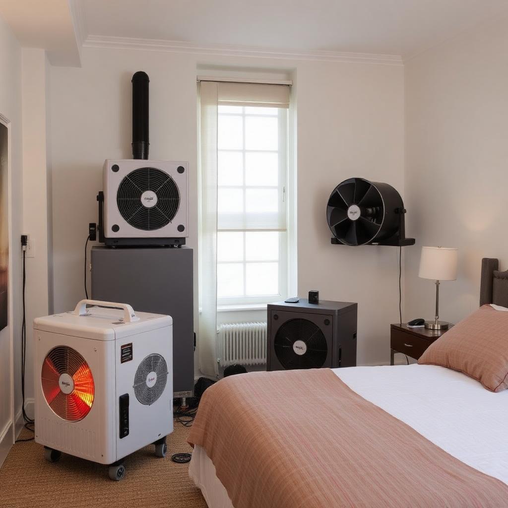 Professional bed bug heat treatment equipment